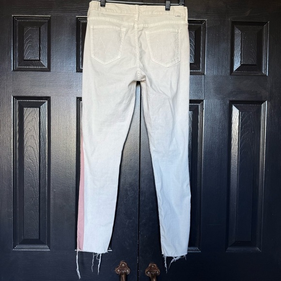 Mother Looker Ankle Fray So Far Gone Jeans Size 29 - Picture 2 of 12